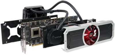 پرچم دار جدید AMD معرفی شد(کارت گرافیک Radeon R9 295X2 )
