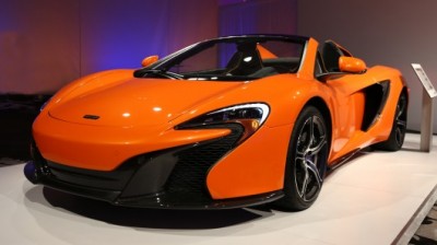 مک لارن 650s در نمایشگاه نیویورک 2014