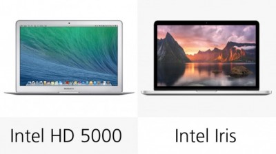 مقایسه همراه با تصویر Macbook Air 2014 و Macbook pro