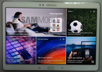 عکسهایی از Galaxy tab 10.5 inch با صفحه نمایش AMOLED فاش شد - دیجینوی