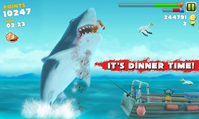 دانلود ورژن جدید بازی زیبای Hungry Shark Evolution برای اندروید