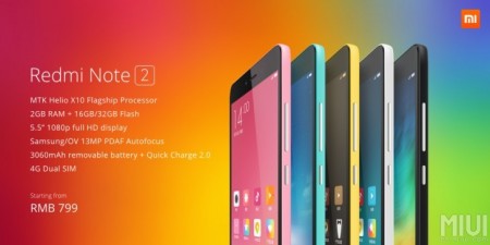 Xiaomi Redmi Note 2 رکورد جدیدی ثبت کرد - دیجینوی