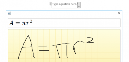 آموزش استفاده از قابلیت Ink Equation در Office 2016 برای نوشتن معادلات ریاضی - دیجینوی