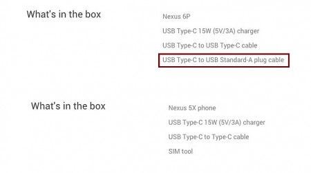 LG Nexus 5X فاقد کابل USB Type-C to USB Standard-A است - دیجینوی