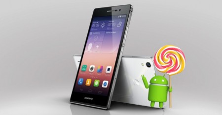 Huawei Ascend P7 لالی پاپ دریافت خواهد کرد - دیجینوی