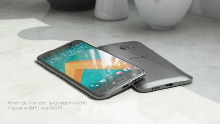 رندر هنری منتشر شده از HTC 10 - دیجینوی