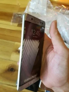 جعبه گشایی Note 7 رنگ های طلایی، سیاه و خاکستری را نشان می دهد - دیجینوی