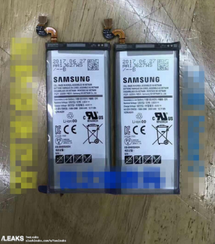 استفاده Samsung Galaxy Note 8 از باتری ۳۳۰۰ میلی آمپری - دیجینوی