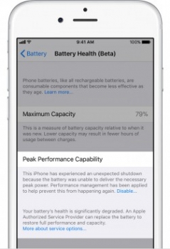 نرم‌افزار سلامت باتری آیفون در نسخه دوم بتا iOS 11.3 - دیجینوی