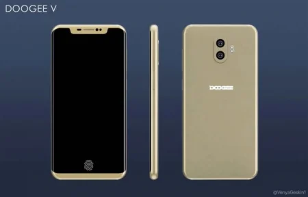 Doogee V جدیدترین گوشی شبیه به iPhone X - دیجینوی