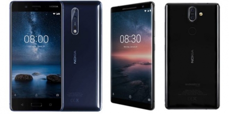 مقایسه آیفون X با Nokia 8 Sirocco - دیجینوی