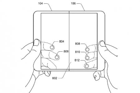 پتنت‌های ثبت شده‌ی مایکروسافت برای گوشی انعطاف پذیر - دیجینوی