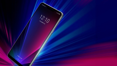 LG G7 ThinQ در تصویری تبلیغاتی با کلید پاور در کناره‌ی گوشی ظاهر شد - دیجینوی