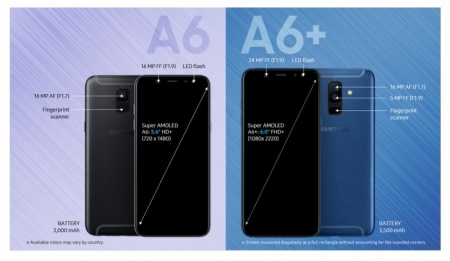 Galaxy A6 و A6+ در سایت اندونزی سامسونگ تأیید شدند + جزئیات کامل - دیجینوی