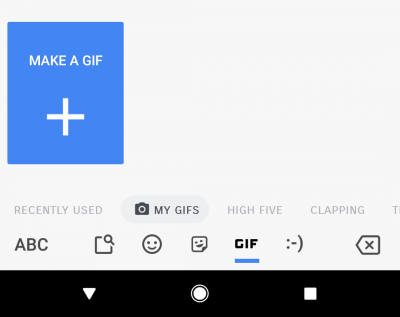 بتای Gboard برای اندروید به شما اجازه می‌دهد که GIFهای خود را بسازید - دیجینوی