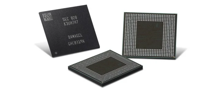 سامسونگ نسل دوم حافظه های LPDDR4X را معرفی کرد - دیجینوی