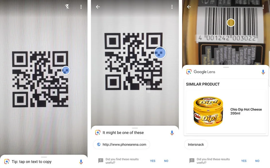 چگونگی اسکن کردن کدهای QR و بارکدها در گوگل لنز - دیجینوی