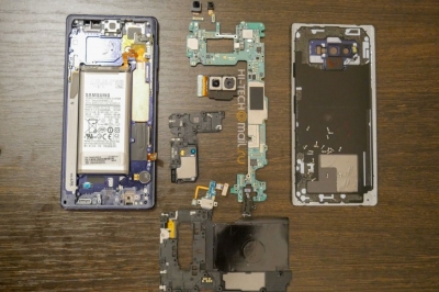 تصاویری از اجزاء درونی گوشی گلکسی Note 9 منتشر شد - دیجینوی