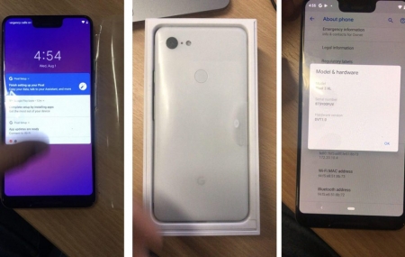 گوشی Pixel 3 XL با صفحه نمایش ۶٫۷ اینچی و باتری ۳۴۳۰ میلی آمپری در یک ویدیو ظاهر شد - دیجینوی