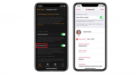 قابلیت تشخصی سقوط در اپل واچ سری ۴ در صورتی که سنتان کمتر از ۶۵ سال باشد در حالت غیر فعال قرار خواهد گرفت - دیجینوی