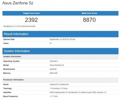 گوشی ایسوس Zenfone 5z به احتمال زیاد به زودی اندروید ۹ پای را دریافت خواهد کرد - دیجینوی