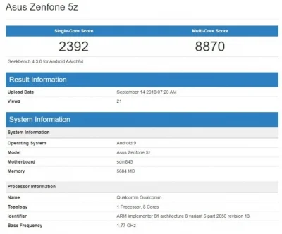 گوشی ایسوس Zenfone 5z به احتمال زیاد به زودی اندروید ۹ پای را دریافت خواهد کرد - دیجینوی