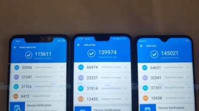 تصاویری مربوط به امتیاز بنچمارک AnTuTu و جعبه گوشی Realme U1 به بیرون درز پیدا کرد - دیجینوی