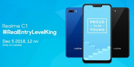 گوشی Realme C1 فردا در کشور فیلیپین عرضه خواهد شد - دیجینوی