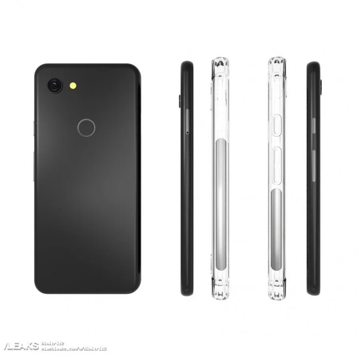لو رفتن تصاویری از قاب‌های Goolge Pixel 3 Lite - دیجینوی