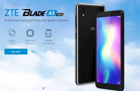 زدتی‌ای Blade A5 2019 معرفی شد - دیجینوی