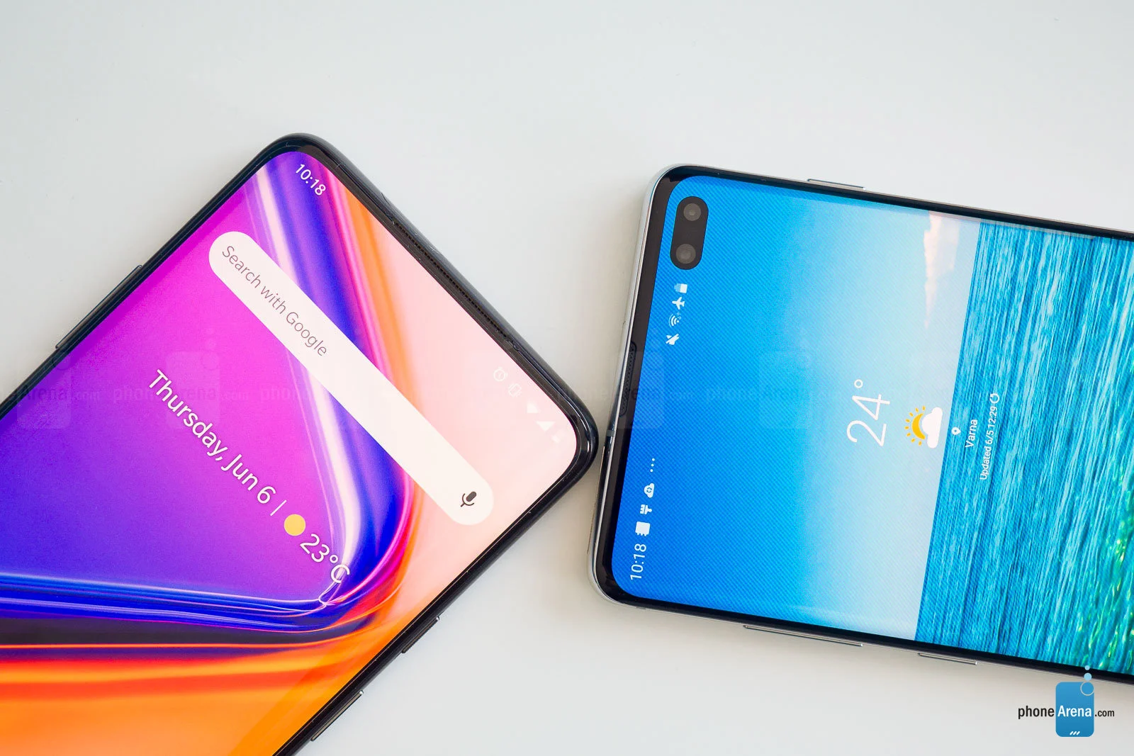 OnePlus 7 Pro در برابر +Galaxy S10 - دیجینوی