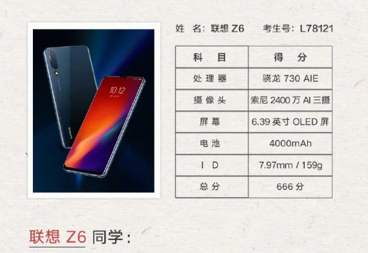 لنوو Z6