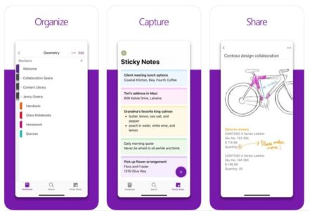 قابلیت جدید OneNote در آخرین نسخه‌ی iOS - دیجینوی