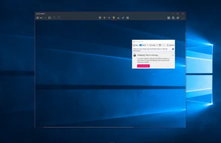 برنامه Snip & Sketch ویندوز ۱۰ با ویژگی جدید بروزرسانی شد - دیجینوی