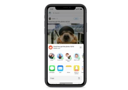 کاربران اسنپ‌چت اکنون می‌توانند در سیستم‌عامل iOS به اشتراک محتوای Reddit بپردازند - دیجینوی