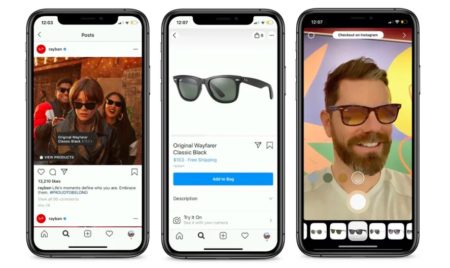 قابلیت خرید از طریق واقعیت افزوده به اینستاگرام اضافه شد - دیجینوی