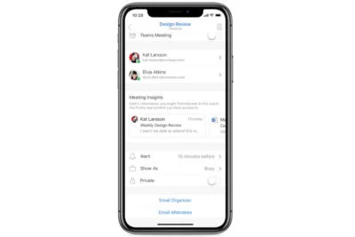 نسخهی iOS اپلیکیشن Outlook برای گوشیهای آیفون بروزرسانی شد