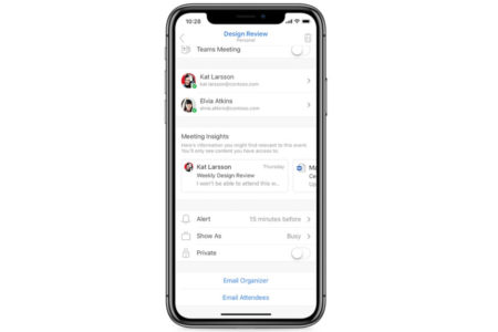 نسخه‌ی iOS اپلیکیشن Outlook برای گوشی‌های آیفون بروزرسانی شد
