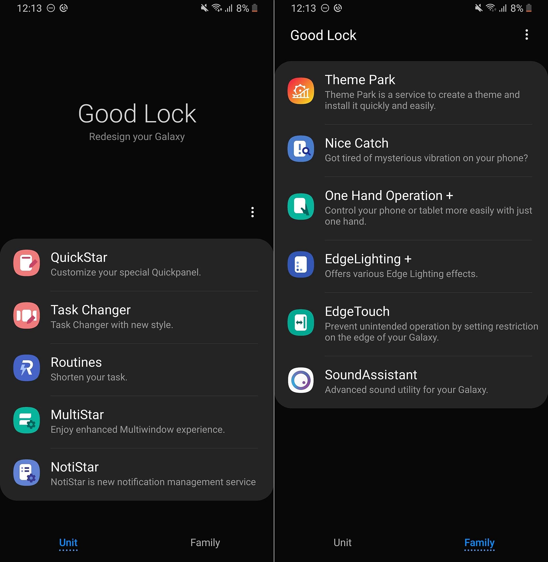 به‌روزرسانی جدیدی برای اپلیکیشن اختصاصی قفل صفحه سامسونگ با نام Good Lock منتشر شد - دیجینوی