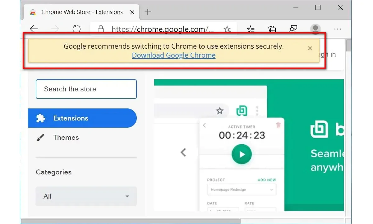 گوگل: مرورگر مایکروسافت Edge امن نیست - دیجینوی