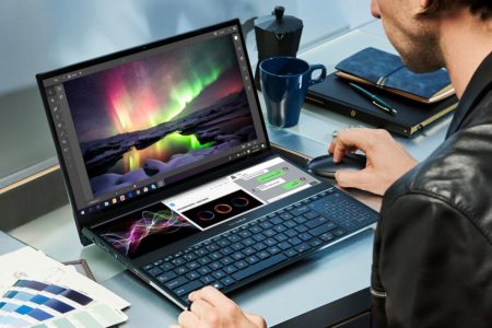 ایسوس ZenBook Duo با صفحه‌نمایش دوگانه ۱,۴۴۹ دلار خواهد بود - دیجینوی