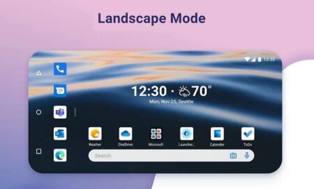 لانچر مایکروسافت نسخه ۶٫۲ با پشتیبانی از حالت افقی منتشر شد - دیجینوی
