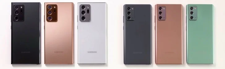 #۲-۱-Galaxy-Note20-series سامسونگ رسماً از گلکسی نوت ۲۰ و گلکسی نوت ۲۰ الترا رونمایی کرد - دیجینوی