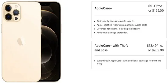 شرایط +AppleCare برای سری آیفون ۱۲ - دیجینوی