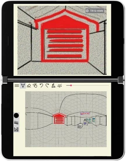 نرم‌افزار Sketch 360 به مایکروسافت سرفیس دوئو می‌آید - دیجینوی