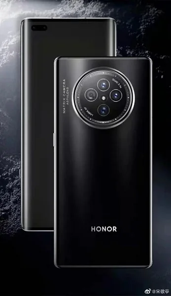 رندر گوشی آنر V40