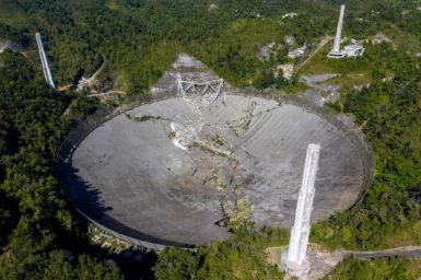 پورتوریکو ۸ میلیون دلار به بازسازی تلسکوپ Arecibo اختصاص داد - دیجینوی