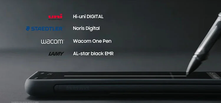 ویژگی‌های قلم S Pen و S Pen Pro