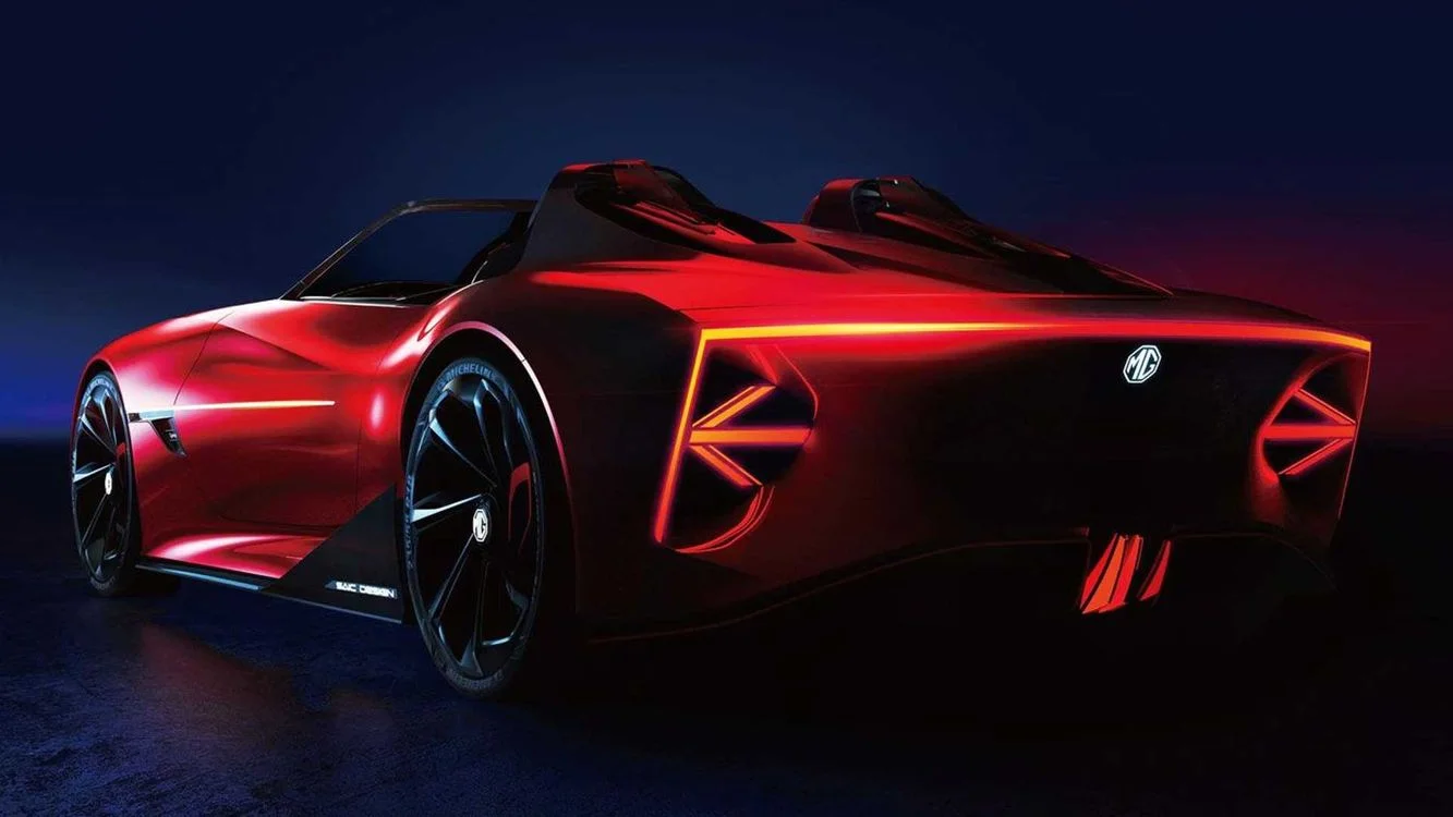 خودروی برقی سوپر اسپورت mg cars