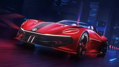 خودروی برقی سوپر اسپورت mg cars